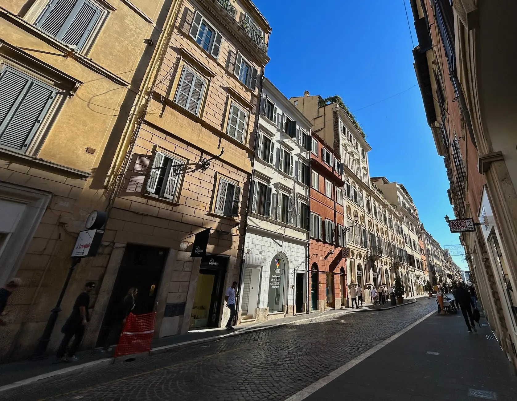 Eine von vielen tollen Straßen in Rom