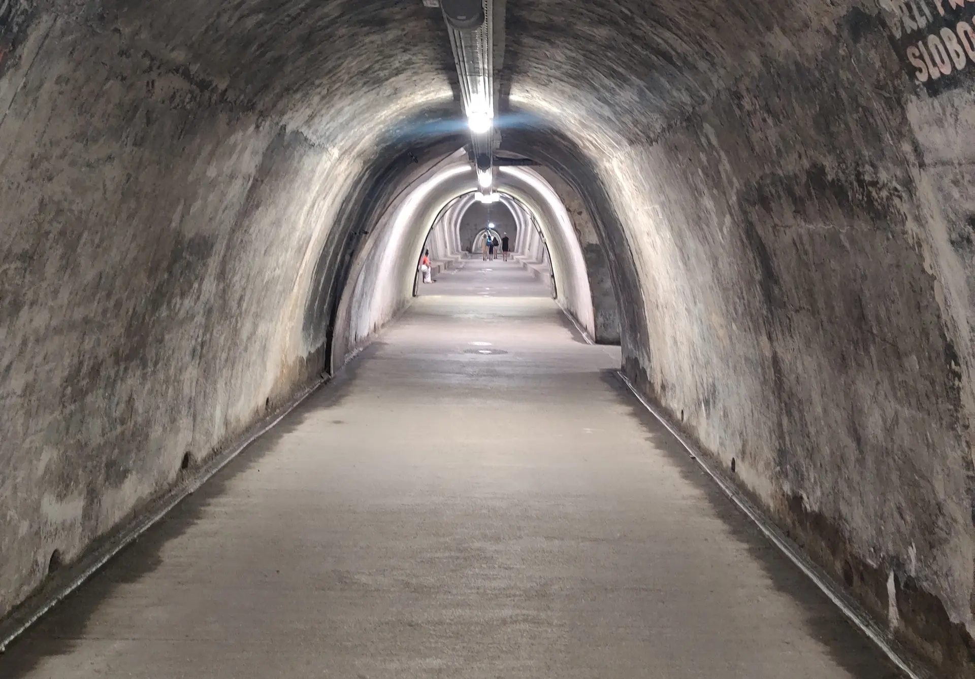 alte Tunnel in Zagreb