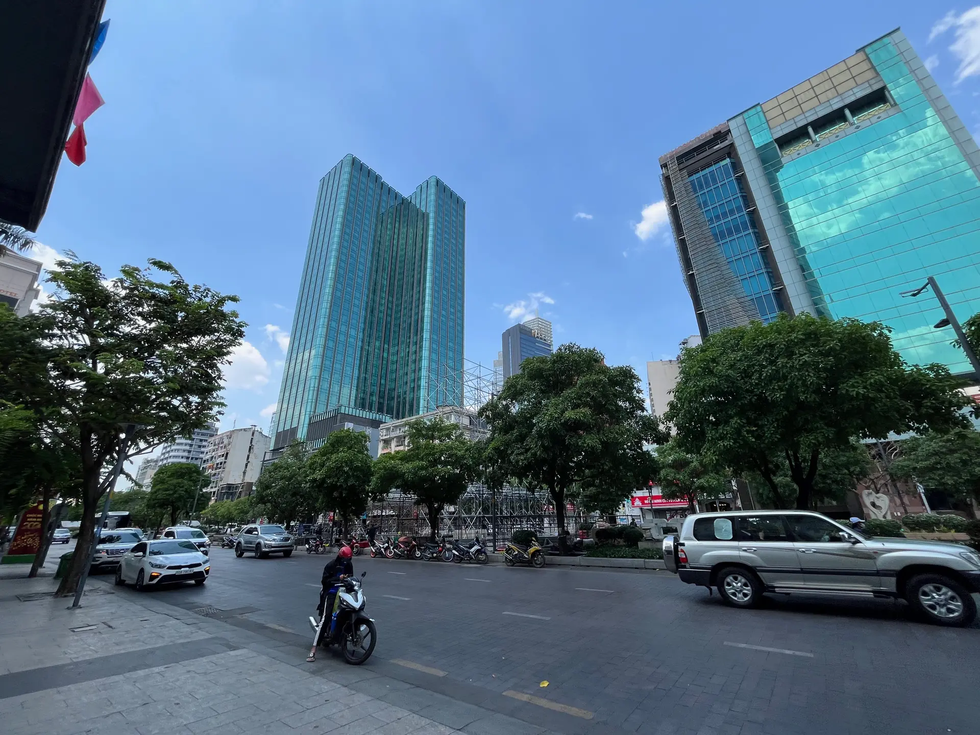 Moderne Wolkenkratzer in Ho Chi Minh Stadt