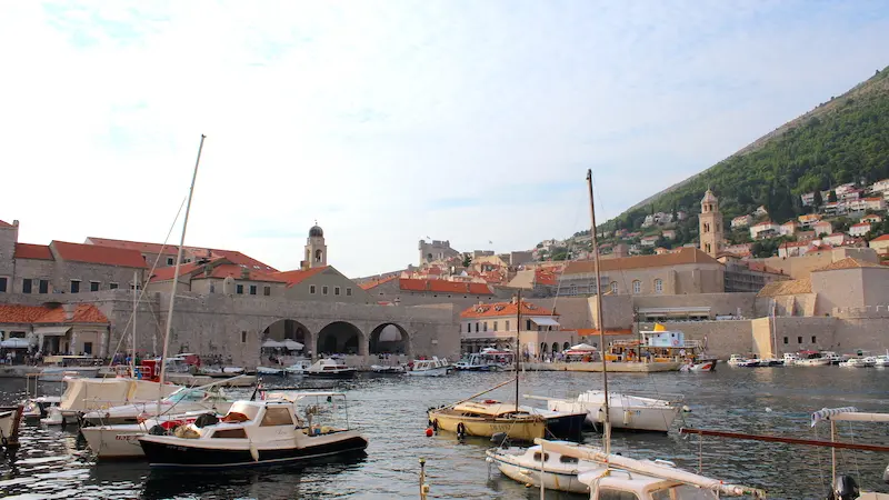TEASER-Dubrovnik Der alte Hafen von Dubrovnik