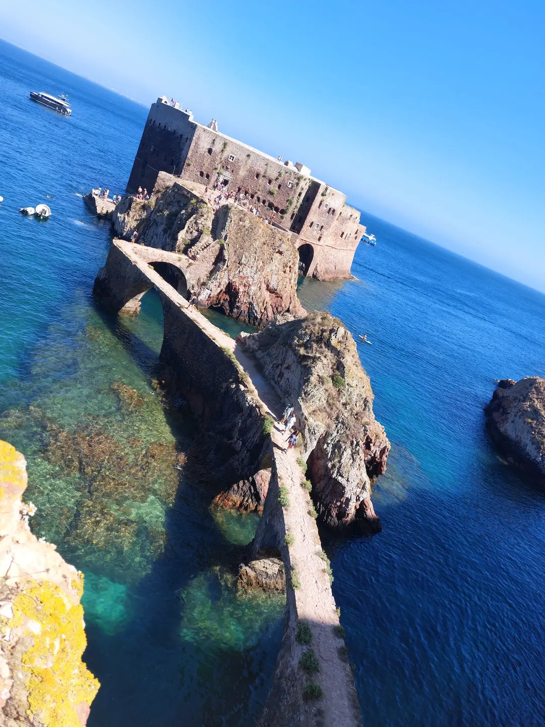 Kastell auf Berlenga Grande in Portugal