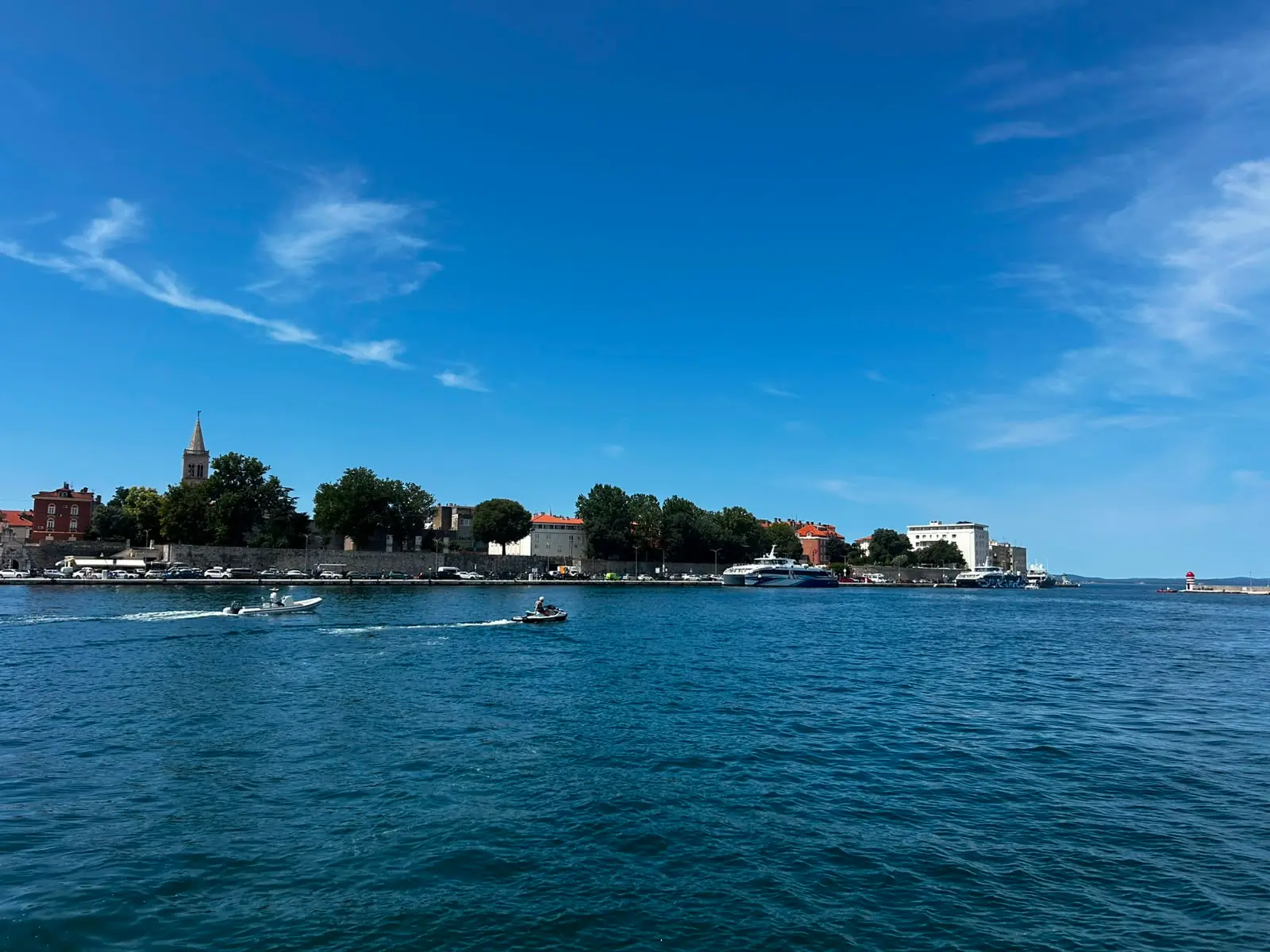 Zadar Sicht auf die Halbinsel Aussicht auf die Halbinsel in Zadar