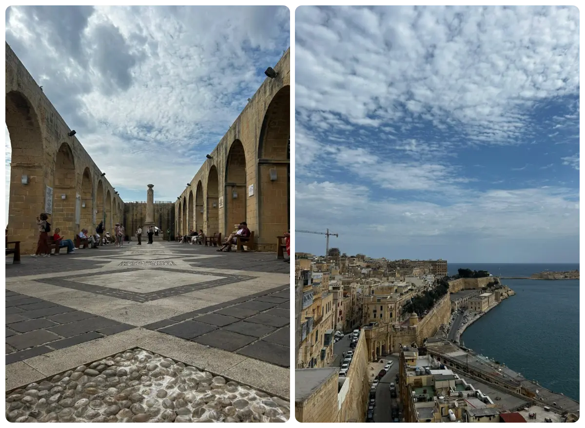 Valetta%20Barrakka Blick auf Valetta