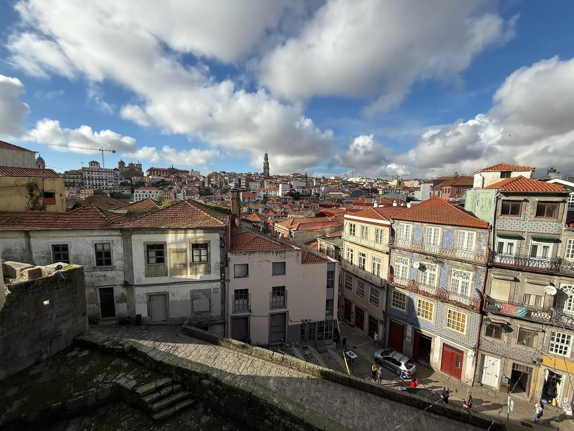 IMG_7435 Ein Blick auf Porto's Altstadt von oben.